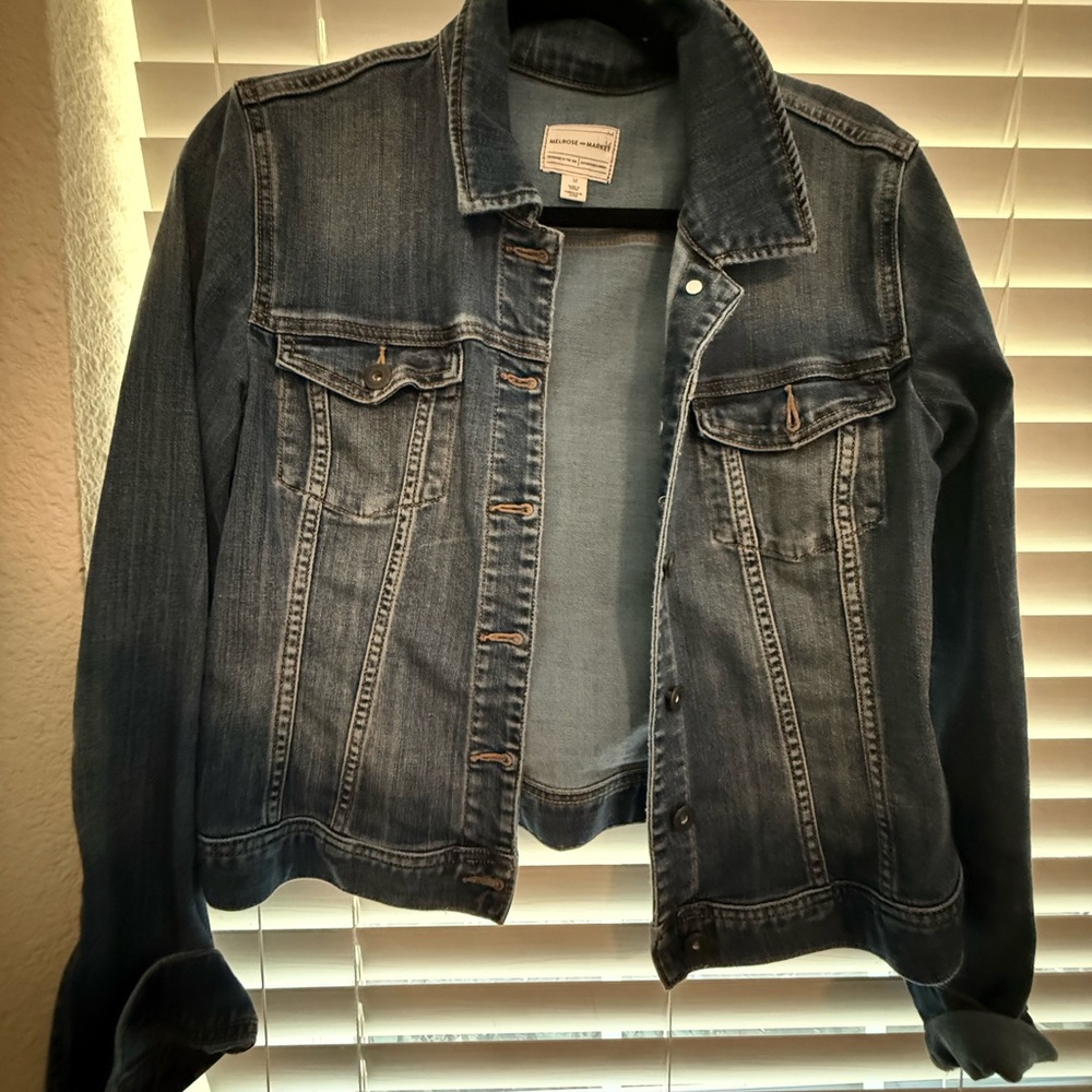 Melrose and Market Classic Blue Jacket